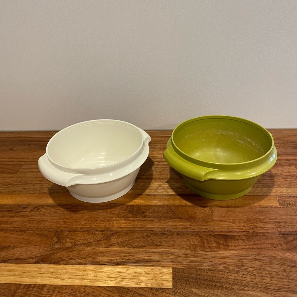 Set of Two Vintage Tupperware (no lids)